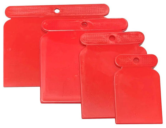 Plastic Scrapers / Filling Applicators, 4 Piece - 61181