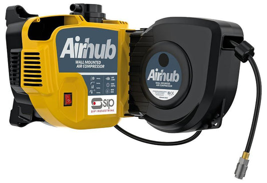 1.5hp AirHub Wall Mounted Direct Drive Air Compressor 230V - 05323