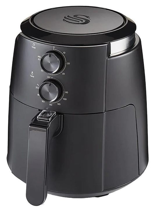 4.7 Litre Stealth Manual Air Fryer, Black - SD75210BLKN