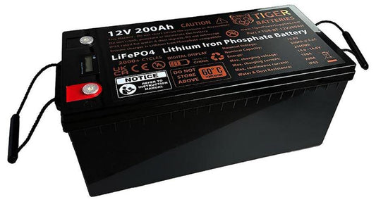 200Ah 12.8V Lithium Iron Phosphate LiFePO4 Battery - TGR-BT-12V200AH