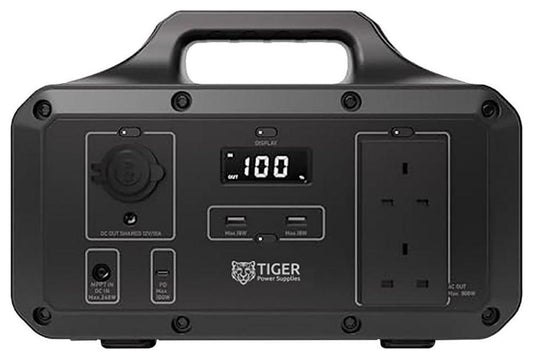 Compact Portable Power Station, LiFePO4, 510Wh - TGR-PS-500