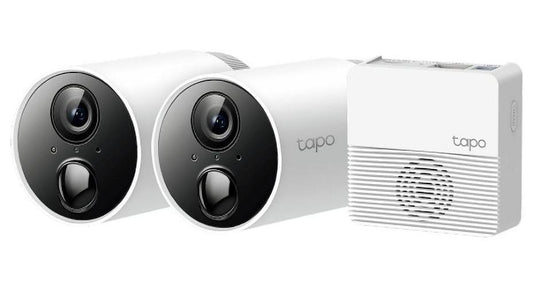 Tapo Smart Wire-Free Security Camera System, 1080p FHD, IP65 - TAPO C400S2