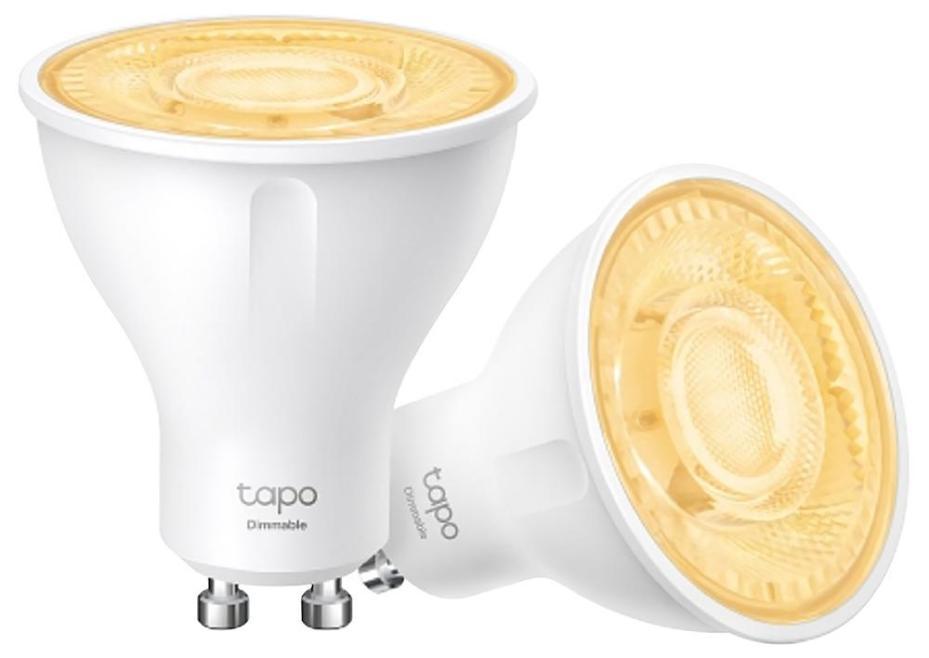 Tapo Smart WiFi LED Spotlight, 2.9W, GU10, 350lm, 2700K, Pack of 2 - TAPO L610 2PK