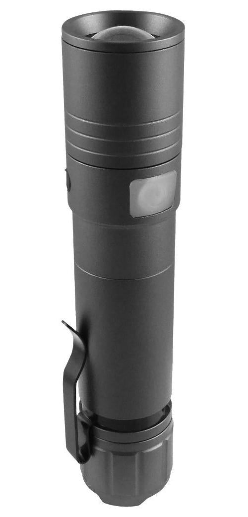 5W Cree LED Rechargeable Torch, Black - 67887