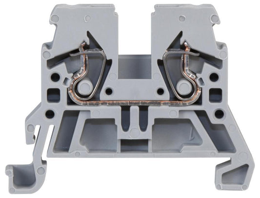 2 Conductor Through Terminal Block, 28AWG to 12AWG, 500V, 24A - 870-901