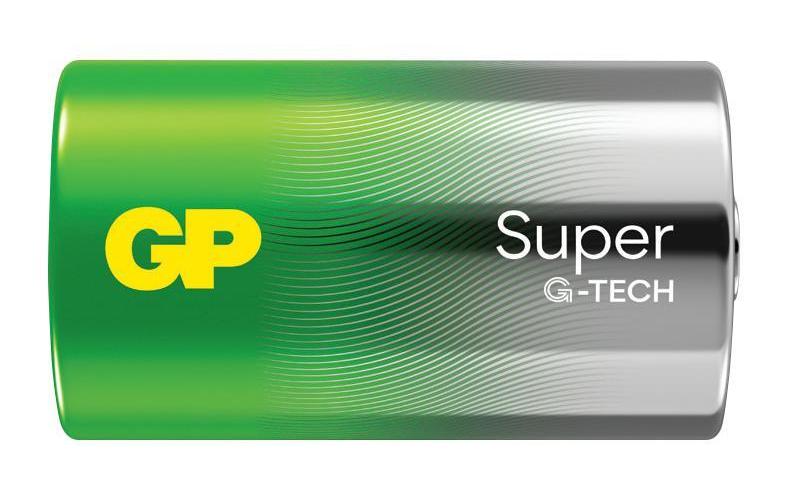 Super Alkaline D Batteries, 4 Pack - GPPCA13AS129