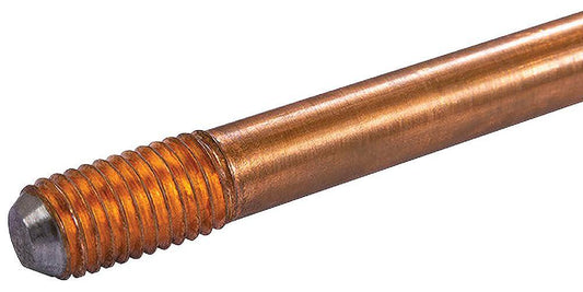 Threaded Earthing Rod, 5/8&quot;, 1.2m - QEP5812T