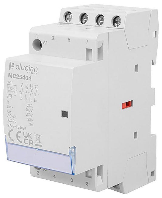 Module Contactor, 25A, 4 Pole, 4x Normally Closed - MC25404