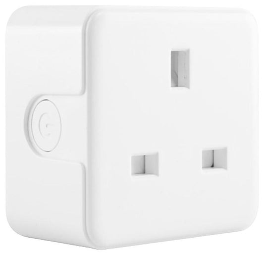 Smart Plug-In WiFi Socket, 13A, White - CSP060