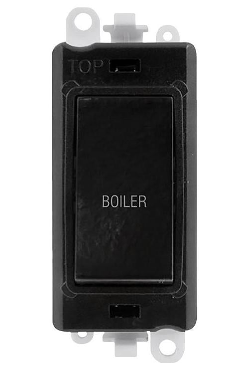 Switched Module, 20AX, Double Pole, &quot;BOILER&quot; - GM2018BK-BL