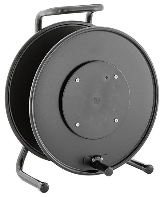 Empty Hand Wound Cable Reel, 380mm, Black - HT380.SO BLACK