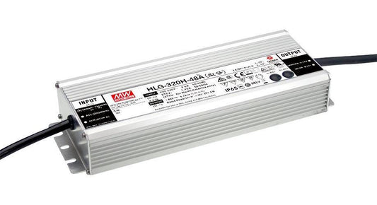 LED Driver, 48V, 6.7A, 321.6W, IP65 - HLG-320H-48A