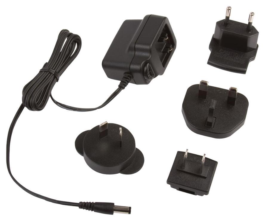 AC/DC Interchangeable Power Supply, 9V, 2A, 18W, 2.1mm Plug, AUS/EU/UK/US - VER18US090-JA