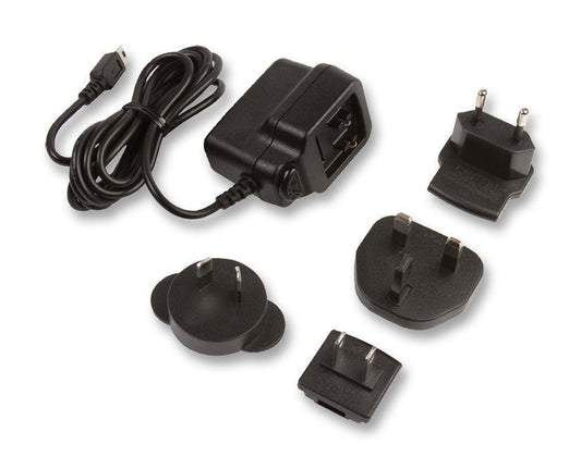 AC/DC Interchangeable Power Supply, 5V, 1A, 5W, Mini USB B Plug, AUS/EU/UK/US - VER05US050-MB