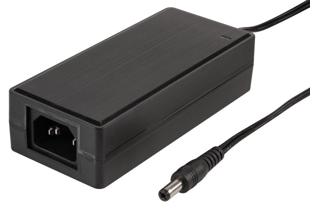 Desktop Power Supply, 24V DC, 2.7A, 65W, 2.1mm Plug - PELL0404