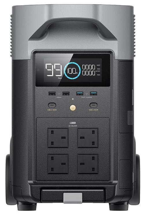 DELTA Pro Portable Power Station, 3600Wh - DELTAPRO-UK-C20