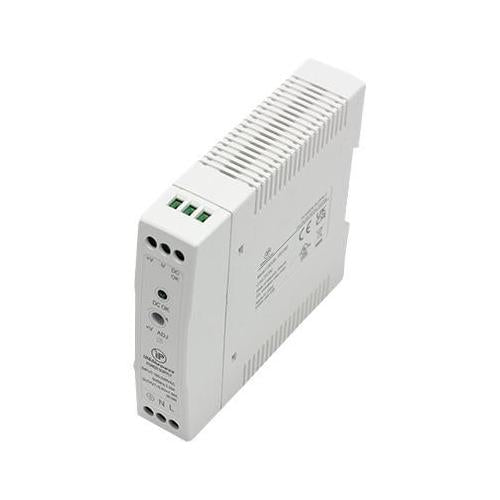 DIN Rail Mount AC/DC Power Supply Converter, 5V DC, 3A, 15W - 56YSD20L-0503000