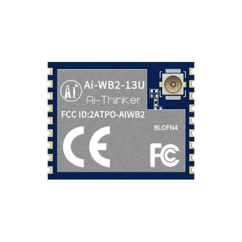 WiFi and Bluetooth Module, 32 Bit, External Antenna SMD 18 Package - AI-WB2-13U