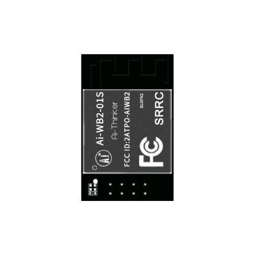 WiFi and Bluetooth Module, 32 BIT, MCU Onboard Antenna, DIP 8 Package - AI-WB2-01S