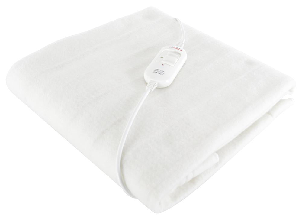 StayWarm Single Bed Electric Heated Underblanket, White - F900