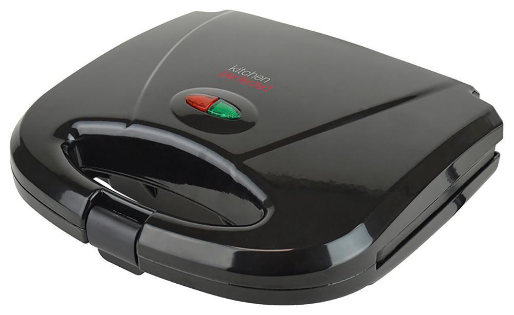 750W 2 Slice Sandwich & Omelette Maker, Black - E2605BK