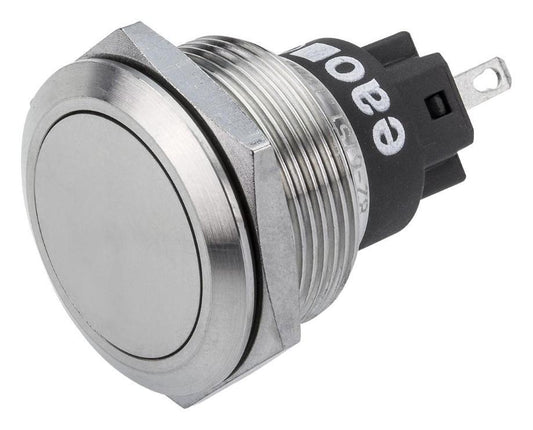 Vandal Resistant Push Button Switch, Momentary, SPDT, 250V AC, 5A, 22mm - 82-6151.1000