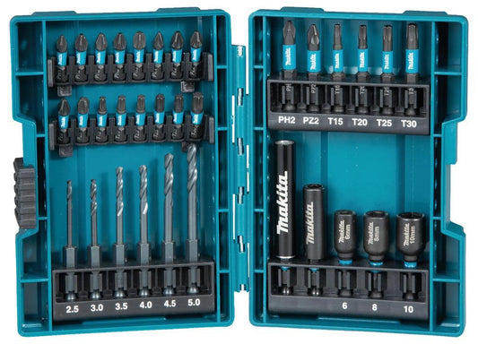 Impact Black Screwdriver Bit Set, 33 Piece - B-66896