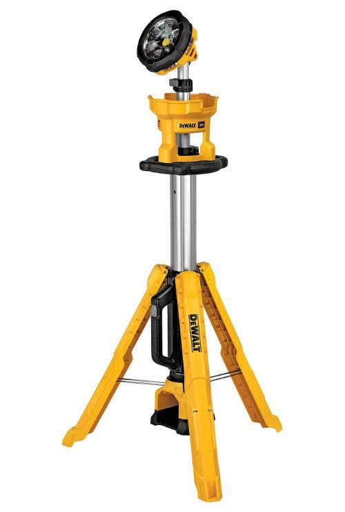 18V XR Li-Ion Cordless LED Tripod Work Light - Bare Unit - DCL079-XJ