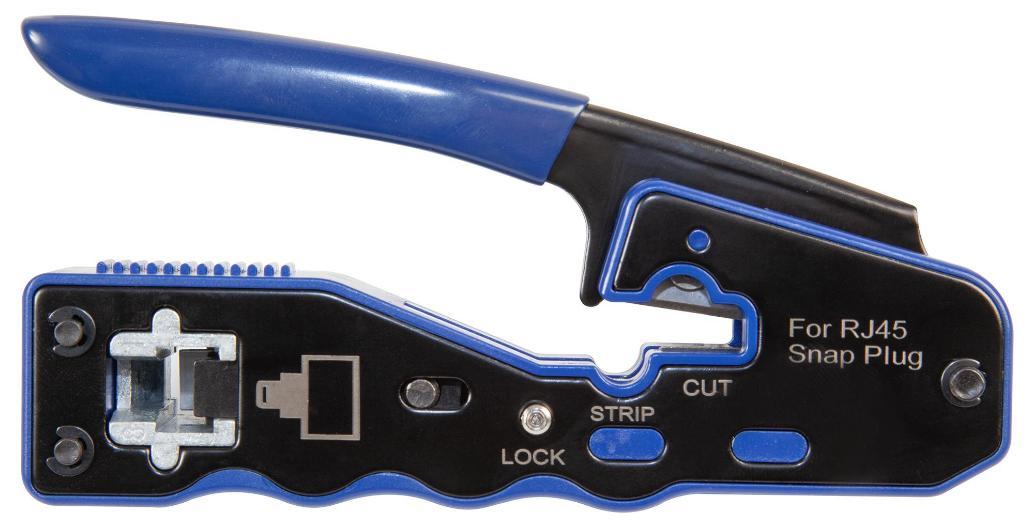 Heavy Duty Push Through RJ45 Crimp Tool - PRORJ45TOOL-HD