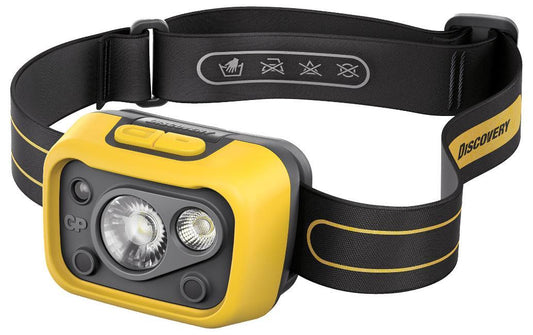 Tough Work Head Torch CHW53, 280lm, IPX5, Yellow - GPACTCH53000