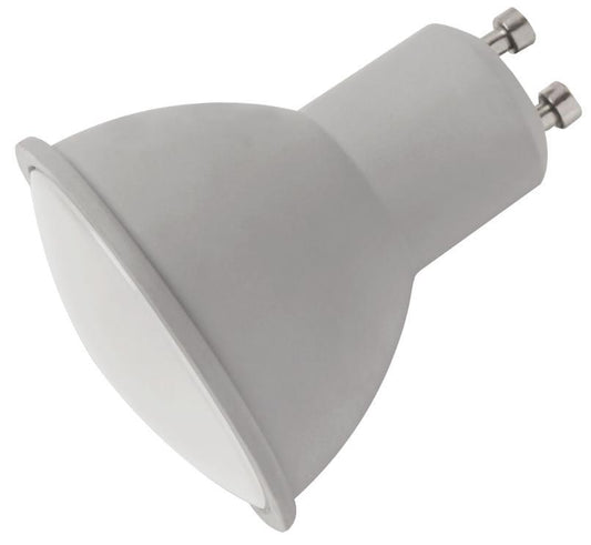 5W LED Frosted GU10 Bulb, Non-Dimmable, 6000K - PEL00542-E