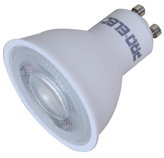 5W LED GU10 Lamp, Non-Dimmable, 4000K, Clear Lens - PEL00544E