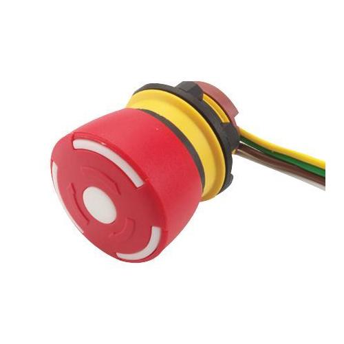 Emergency Stop Push Button Switch, SPST, 1NC, 3A, 250V AC - 84-5020.0040