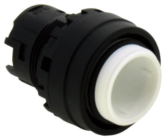 Momentary Push Button Actuator Switch, Black, 22mm - YW1L-MF00