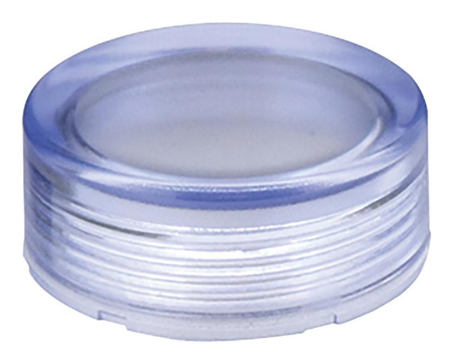 Round Push Button Lens, Clear - YW9Z-L12C