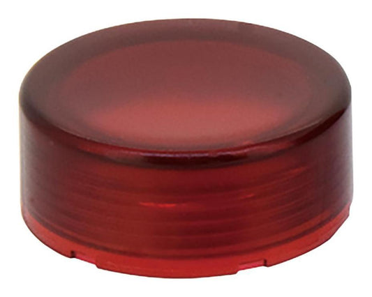 Round Push Button Lens, Red - YW9Z-L12R