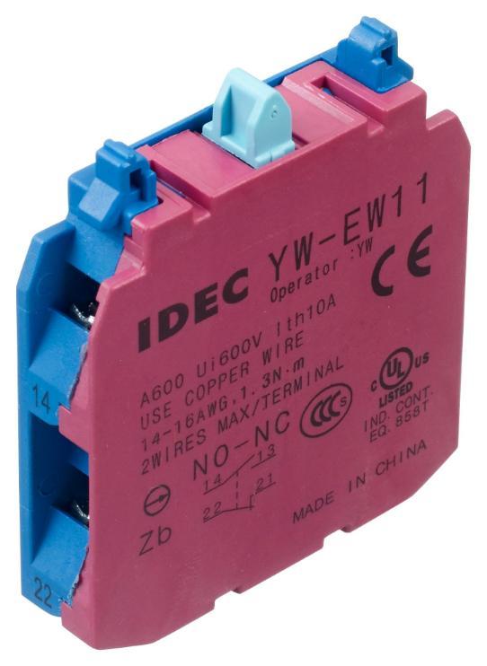 1NC / 1NO Contact Block - YW-EW11