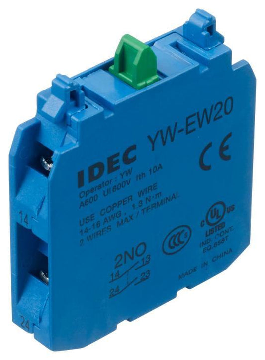 2NO Contact Block - YW-EW20