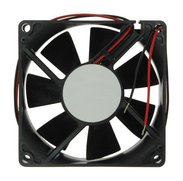 DC Axial Fan, 24V DC, Ball Bearing, 80x80x25mm, 3200rpm, 41CFM - MC36268