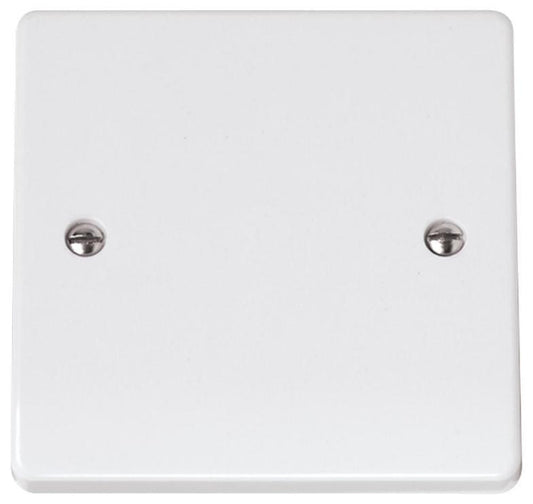 Blanking Plate, 1 Gang, White - CMA060