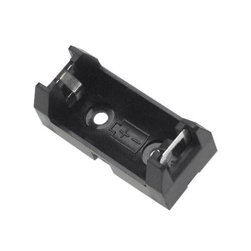 1x 1/2AA Battery Holder, Through Hole PCB Mount - 108