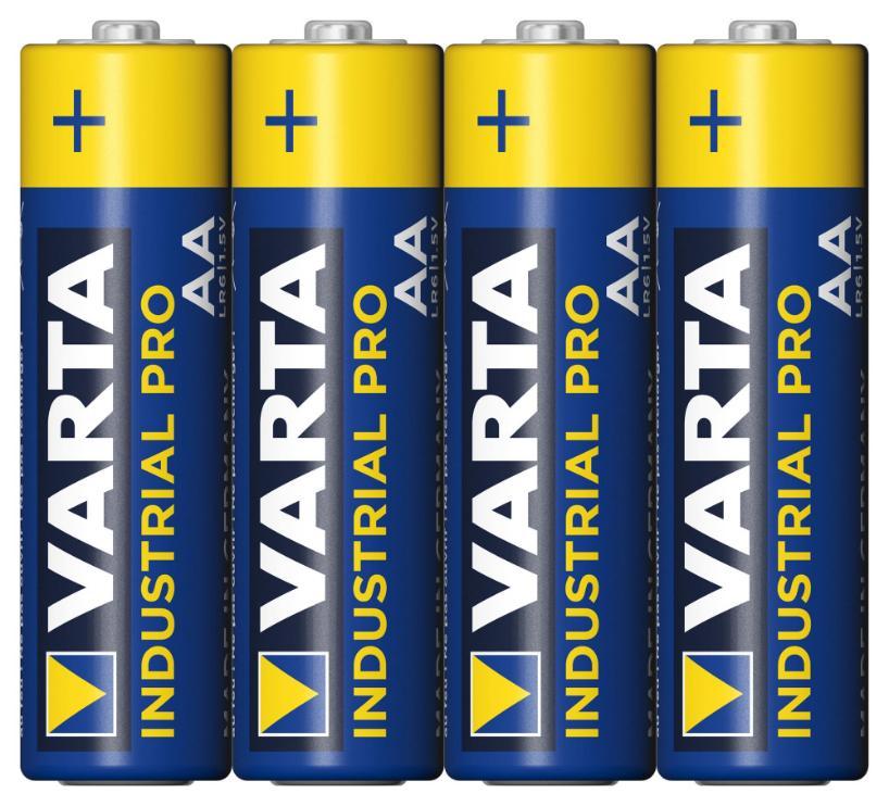 Industrial Pro AA Alkaline Batteries, 4 Pack - 4006211354