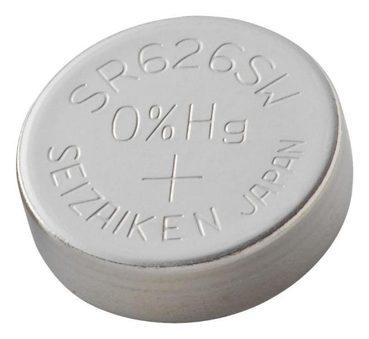 SR66 1.55V Silver Oxide Button Cell Battery - SR626SW