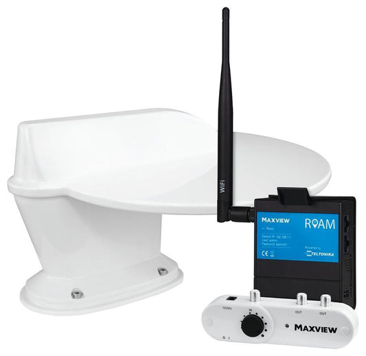 Roam Combo Mobile 4G WiFi & TV System, White - COMBO/50