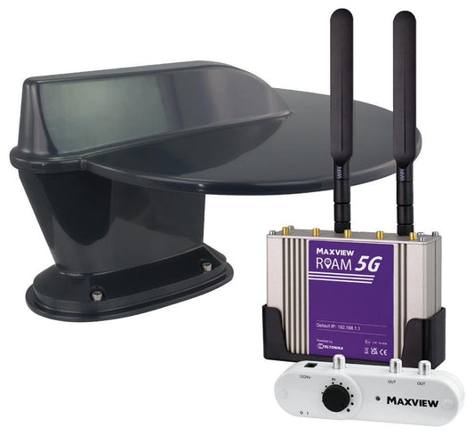 Roam Combo Mobile 5G WiFi & TV System, Grey - COMBO/60G