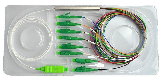 8-WAY SINGLE MODE MINI SPLITTER - BFS-MINI-SCA-LCA-8