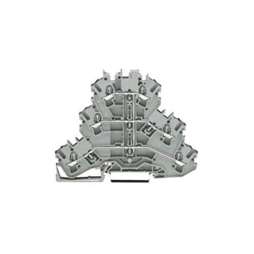 TERMINAL BLOCK, DIN RAIL, TRIPLE DECK - 2002-3201