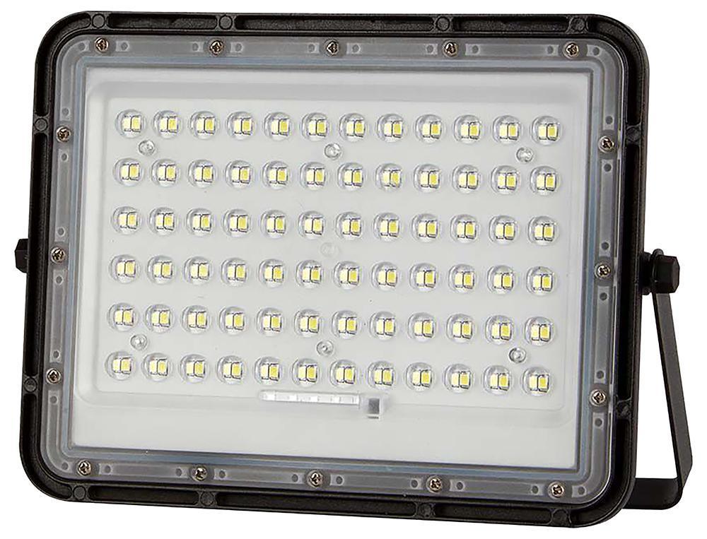 120W LED Floodlight with Solar Panel & Remote Control, 6400K, 1200lm - VT-120W 7825