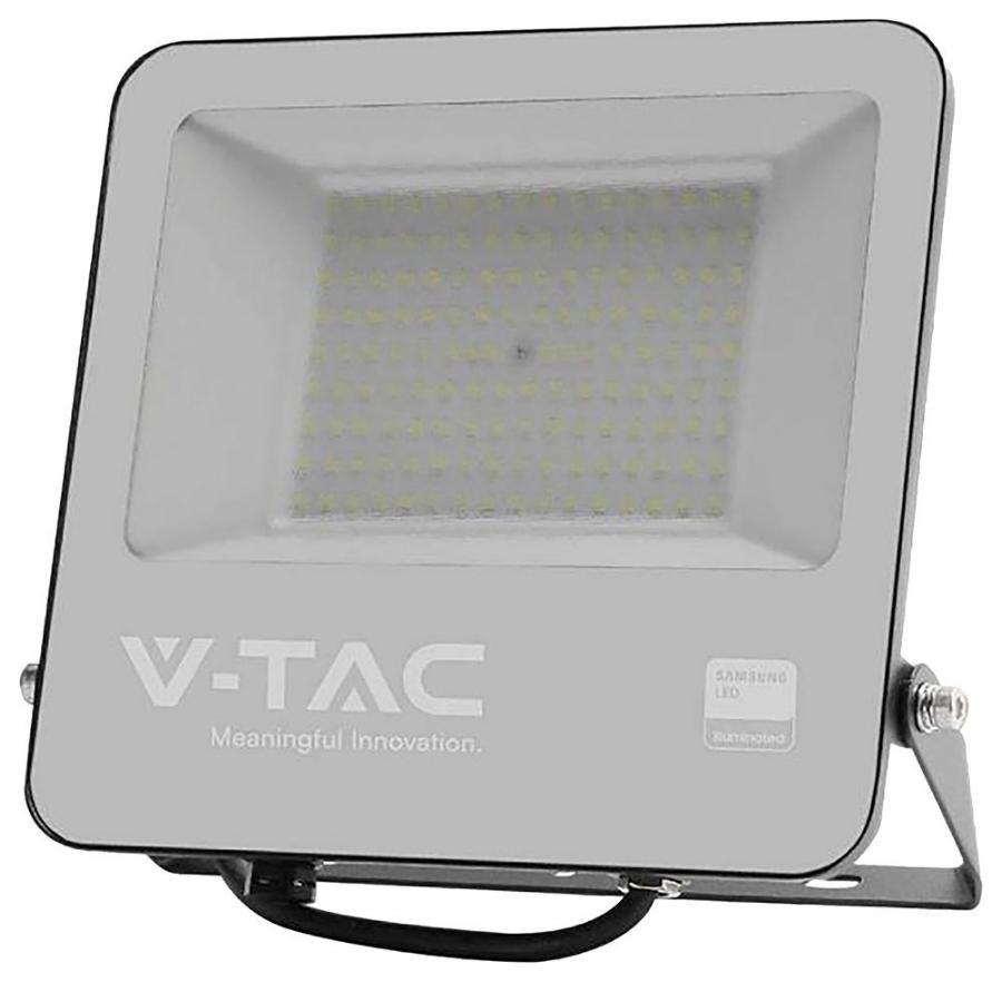 100W LED Floodlight, 6500K, 11480lm, Non-Dimmable, Black - 8847