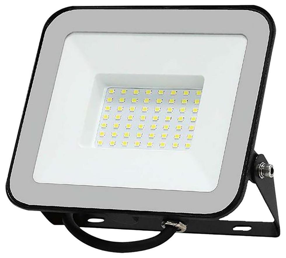 50W LED Floodlight, 6500K, 4270lm, Non-Dimmable, Black - 10026